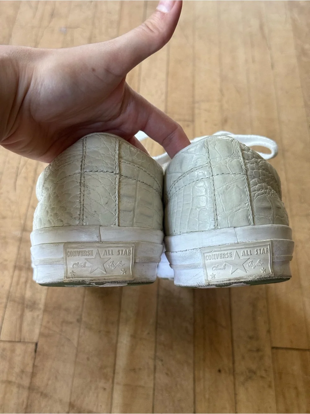 GOLF LE FLEUR X CONVERSE Men's Gator Lace Up Low Top Sneakers Frozen Dew US 10.5 - Picture 7 of 11